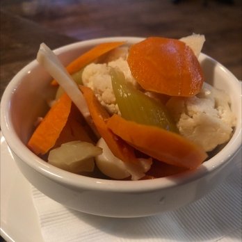 Taylor Shellfish Oyster Bar - House Pickled Vegetables - Seafood Near Me - Seattle, Washington Taylor Shellfish Oyster Bar - House Pickled Vegetables - Seafood Near Me - Seattle, Washington