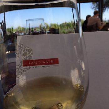Ram's Gate Winery - 2014 Chardonnay out on the patio - Wineries Near Me - Sonoma, California Ram's Gate Winery - 2014 Chardonnay out on the patio - Wineries Near Me - Sonoma, California