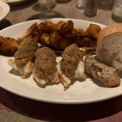 Carbone's Restaurant - Jumbo stuffed shrimp. Gross gross grosssss