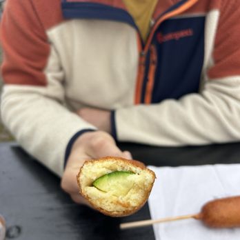 The Original Pronto Pup - Zucchini dog - Hot Dogs Near Me - Rockaway Beach, Oregon The Original Pronto Pup - Zucchini dog - Hot Dogs Near Me - Rockaway Beach, Oregon