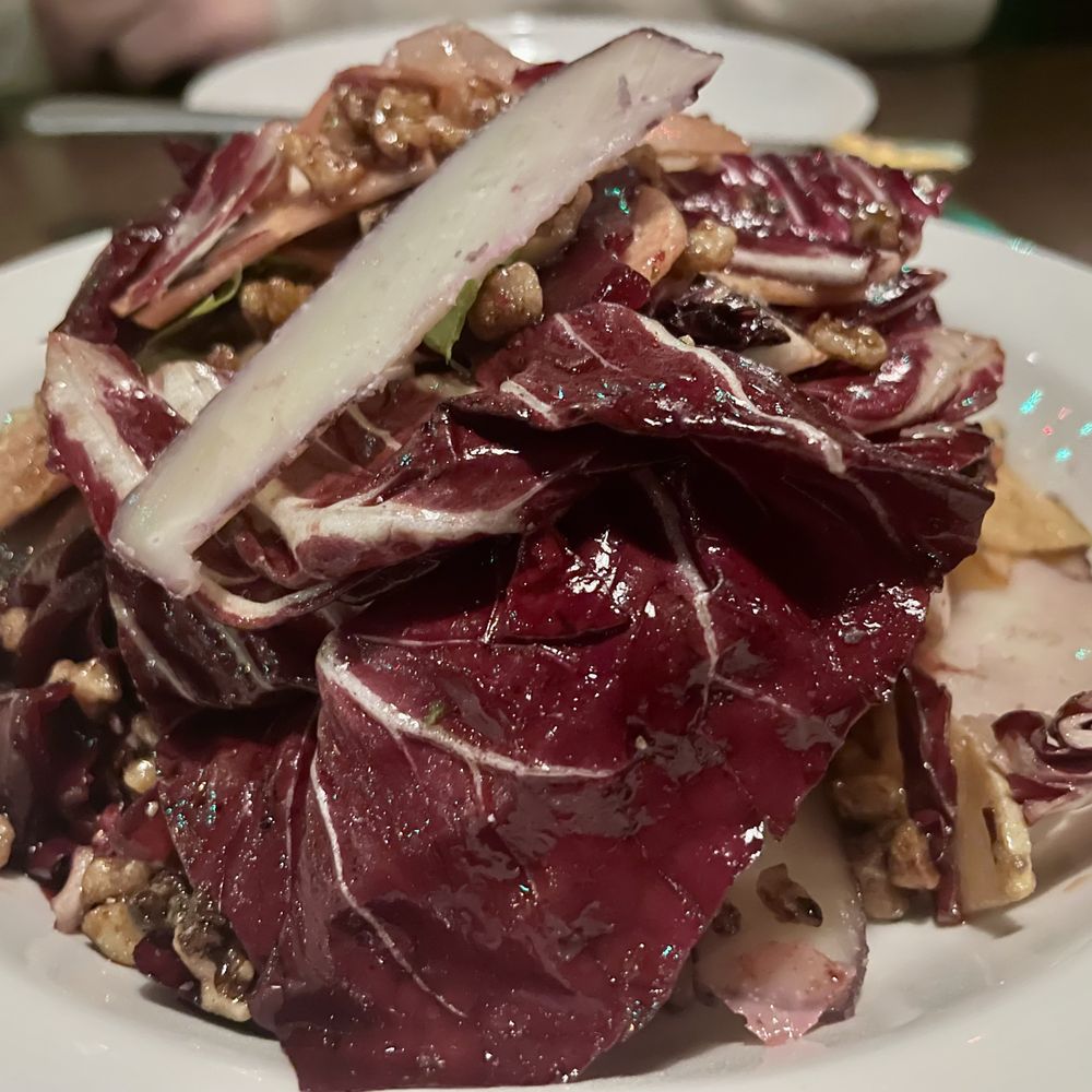 Mano A Mano - Beets & Apple Salad (too much radicchio, not enough beets) - Italian Near Me - Chicago, Illinois Mano A Mano - Beets & Apple Salad (too much radicchio, not enough beets) - Italian Near Me - Chicago, Illinois