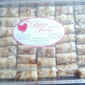 Baklava Factory - Almond caramel Baklava my favorite from one and only Baklava Factory;) - Bakeries Near Me - Glendale, California Baklava Factory - Almond caramel Baklava my favorite from one and only Baklava Factory;) - Bakeries Near Me - Glendale, California
