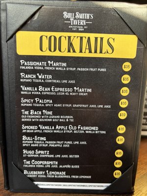 Menu photo 2 Bull Smith's Tavern Smithtown, NY