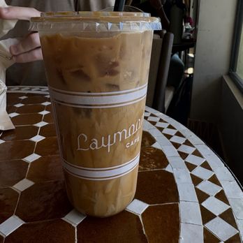 Laymoon Cafe - Salted Caramel Date Latte (Iced) - Coffee & Tea Near Me - Tempe, Arizona Laymoon Cafe - Salted Caramel Date Latte (Iced) - Coffee & Tea Near Me - Tempe, Arizona