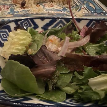 Marco and Polo Eurasian Cuisine - Salad to go with the Lam - Soup Near Me - Bloomington, Indiana