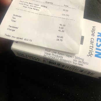 MUV Dispensary - For me.. This ain't it. stop the cap!  Where's the product Name? How am I supposed to look up anything useful? - Cannabis Clinics Near Me - Tamarac, Florida