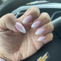 Ombré nails by Jason - $75 (without tip).