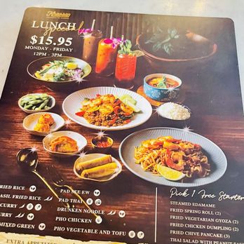 Khaosan - Lunch menu - Thai Near Me - Brooklyn, New York Khaosan - Lunch menu - Thai Near Me - Brooklyn, New York