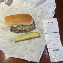 Jimmy John's - ##10 HUNTERS CLUB Jimmy Jumbo Kosher Dill Pickle