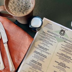 The Bear Taphouse and Cafe - Coffee and menu