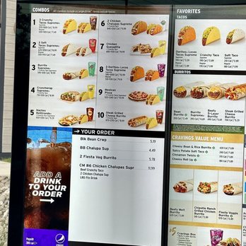 Taco Bell - Menu - Tacos Near Me - North Brunswick, New Jersey Taco Bell - Menu - Tacos Near Me - North Brunswick, New Jersey