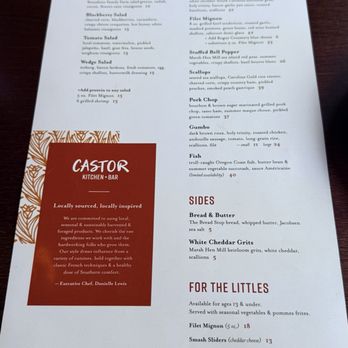 Castor Kitchen & Bar - Menu - Bars Near Me - Corvallis, Oregon