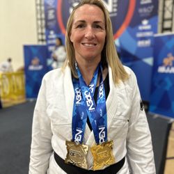 CONGRATS PROFESSOR KIM ON THE GOLD AND SILVER MEDALS THIS WEEKEND AT THE IBJJF OC OPEN