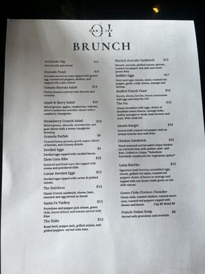 Menu photo 1 Oak & IVY Albuquerque, NM