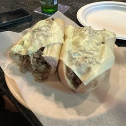 Steak and cheese Steak and cheese