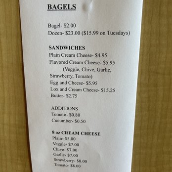 David's Bagels - Bagel menu as of 1/29/2023! - Bagels Near Me - Pacifica, California David's Bagels - Bagel menu as of 1/29/2023! - Bagels Near Me - Pacifica, California