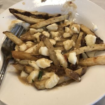 Cafe Bicyclette - Poutine- ordered with double cheese- more cheesy, less frizy! - French Near Me - Edmonton, Alberta Cafe Bicyclette - Poutine- ordered with double cheese- more cheesy, less frizy! - French Near Me - Edmonton, Alberta