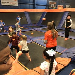 Sky Zone Trampoline Park - Dodgeball Pit!
