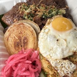 Merienda Maui - Bistek & Egg