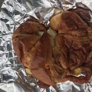 Lola's Kitchen - Bacon, egg, cheese on croissant. - Mediterranean Near Me - Hampton, New Hampshire Lola's Kitchen - Bacon, egg, cheese on croissant. - Mediterranean Near Me - Hampton, New Hampshire