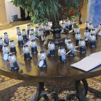 The Ashley Castle - The foyer table and guest book. (And the take-home gumball machines we gave as guest gifts.) - Venues & Event Spaces Near Me - Chandler, Arizona The Ashley Castle - The foyer table and guest book. (And the take-home gumball machines we gave as guest gifts.) - Venues & Event Spaces Near Me - Chandler, Arizona