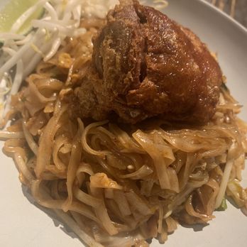 Up Thai - Pad Thai with crispy duck - Thai Near Me - New York, New York