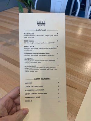 Menu photo 3 Ralph And Avas Kitchen and Bar Mooresville, IN Menu photo 3 Ralph And Avas Kitchen and Bar Mooresville, IN