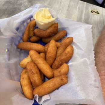 Captain Nance's - Hush puppies - didn't try but heard they were good. - Seafood Near Me - Calabash, North Carolina