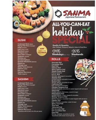 Menu photo 6 Sanma Staten Island, NY