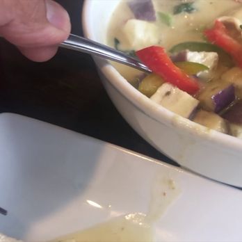Your Kitchen - Green Curry with Tofu. The eggplant and curry sauce is amazing. - Chinese Near Me - Houston, Texas Your Kitchen - Green Curry with Tofu. The eggplant and curry sauce is amazing. - Chinese Near Me - Houston, Texas
