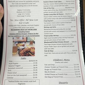 The Surfing Crab - Menu - Seafood Near Me - Lewes, Delaware The Surfing Crab - Menu - Seafood Near Me - Lewes, Delaware
