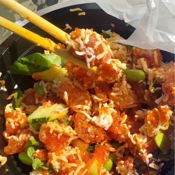 Poke King - Half eaten poke, once it was all mixed up! - Poke Near Me - Sparks, Nevada