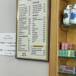 Soleil Nail Spa - Prices