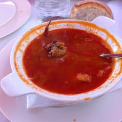 El Mirador - Sopa de marisco...mmmmm!