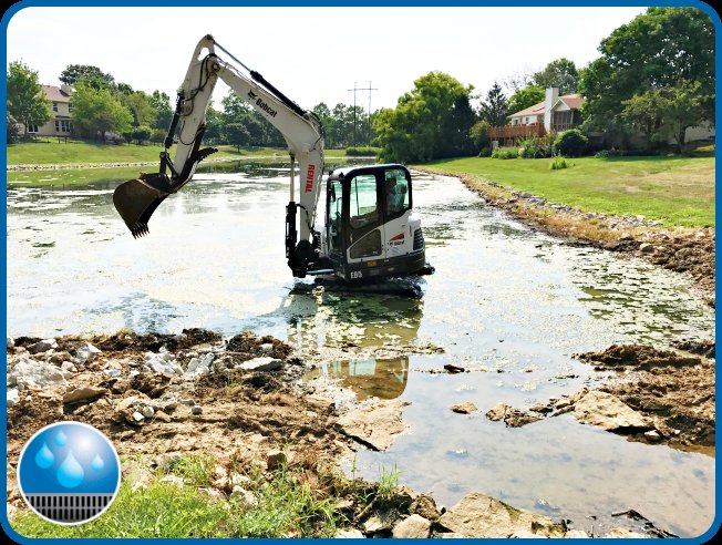 Slide of Drainage Team