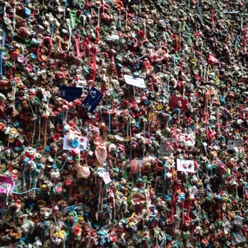 The Gum Wall - Local Flavor Near Me - Seattle, Washington The Gum Wall - Local Flavor Near Me - Seattle, Washington