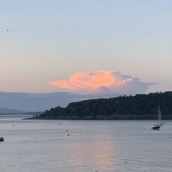 Bar Harbor Inn - One of the Porcupine Islands from the Terrace Grille - Hotels Near Me - Bar Harbor, Maine