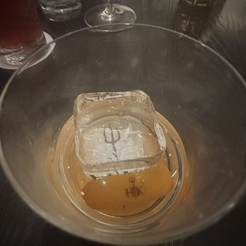 Gordon Ramsay Hell's Kitchen - Branded orange rind in a Basil Hayden Old Fashioned - New American Near Me - Miami, Florida Gordon Ramsay Hell's Kitchen - Branded orange rind in a Basil Hayden Old Fashioned - New American Near Me - Miami, Florida