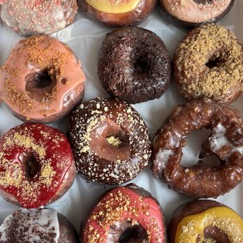 Curiosity Doughnuts - Bakers dozen - all delicious! - Donuts Near Me - Furlong, Pennsylvania Curiosity Doughnuts - Bakers dozen - all delicious! - Donuts Near Me - Furlong, Pennsylvania