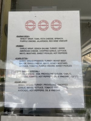 Menu photo 3 Subs 'n Such Lakeland, FL Menu photo 3 Subs 'n Such Lakeland, FL