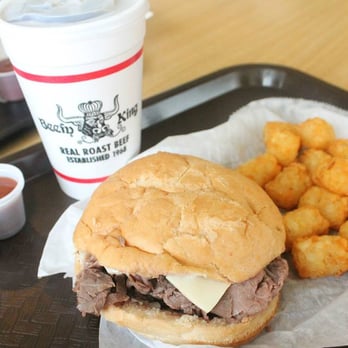 Beefy King - roast beef, tots and sweet tea...mmhmmm - Fast Food Near Me - Orlando, Florida Beefy King - roast beef, tots and sweet tea...mmhmmm - Fast Food Near Me - Orlando, Florida