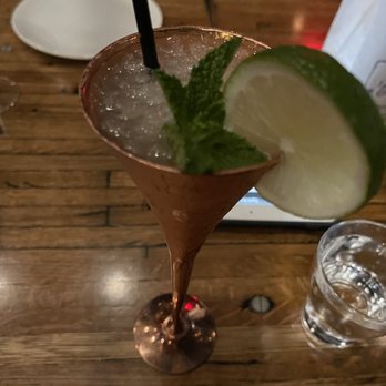 A'Bouzy - Abouzy mule , so good! - Champagne Bars Near Me - Houston, Texas