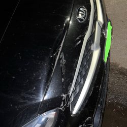 Hallett Auto Body - Damages from the accident