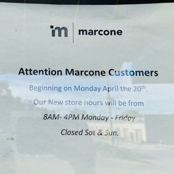 New hours
