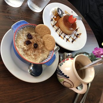 Cielito Cafe - Arroz con leche y el flan. - Breakfast & Brunch Near Me - Houston, Texas