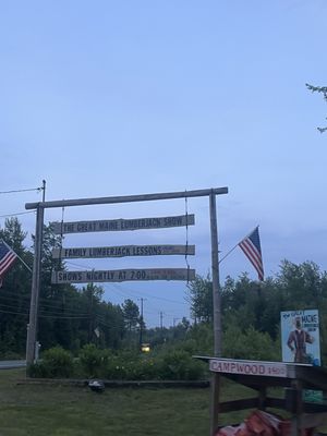 Timber Tina's Great Maine Lumberjack Show by null
