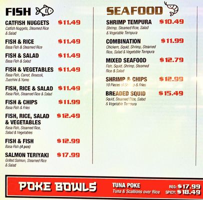 Menu photo 4 Central Fish Company Fresno, CA