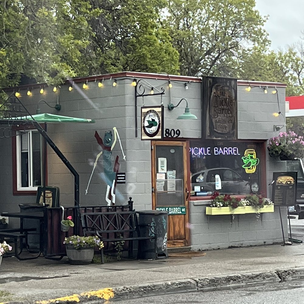 Pickle Barrel - Restaurant exterior - Sandwiches Near Me - Bozeman, Montana Pickle Barrel - Restaurant exterior - Sandwiches Near Me - Bozeman, Montana