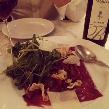 Impasto - Venison carpaccio - a must order! - Italian Near Me - Montreal, Quebec Impasto - Venison carpaccio - a must order! - Italian Near Me - Montreal, Quebec