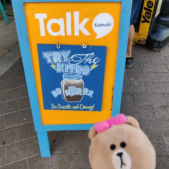 Talk Kaimuki - Look for the sidewalk sign! - Coffee & Tea Near Me - Honolulu, Hawaii Talk Kaimuki - Look for the sidewalk sign! - Coffee & Tea Near Me - Honolulu, Hawaii